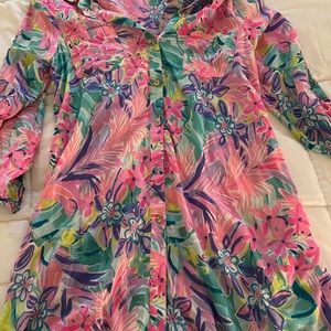 Lily Pulitzer swim coverup. Very lightly used.